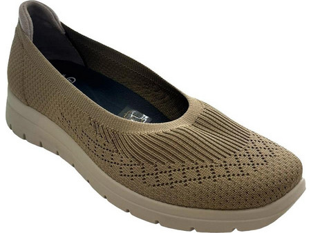 Υφασμάτινα Γυναικεία Ανατομικά Sneaker Fly Flot 27J46 - ΜΠΕΖ