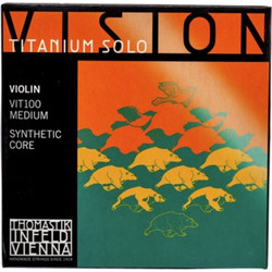 Thomastik-Infeld Vision Solo VIT100 Σετ 4 Χορδές Βιολιού Titanium Medium Tension