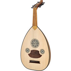 Saz 166-AK Turkish Oud Apricot