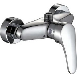 Μπαταρία Ντουζιέρας Chrome Ορείχαλκος (Brass) Bonken ST-2651