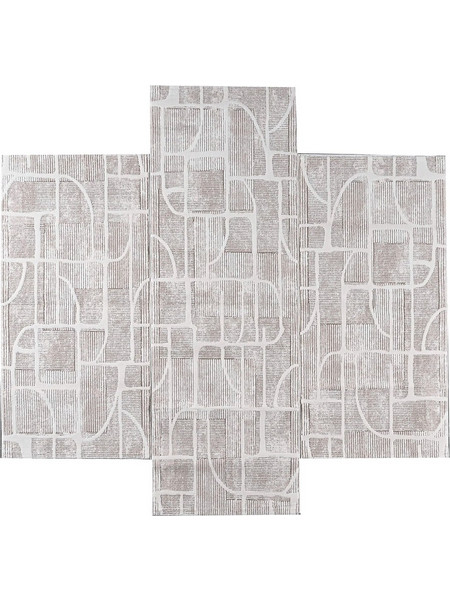 Χαλιά Κρεβατοκάμαρας (Σετ 3τμχ) Pierre Cardin Loft 23 Beige