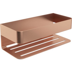 Σαπουνοθήκη 256x110x90mm Ροζ Χρυσό Ματ/Χαλκού IMEX MAYURA ADY007/ORC