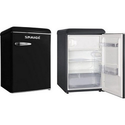Snaige R13SM Retro Ψυγείο Mini Bar 109lt Υ88.5xΠ60xΒ56cm Μαύρο