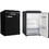 Snaige R13SM Retro Ψυγείο Mini Bar 109lt Υ88.5xΠ60xΒ56cm Μαύρο