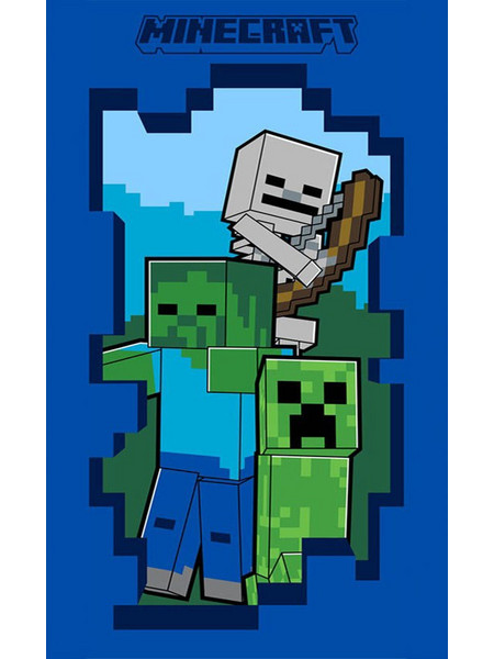 Minecraft Beware hand towel, face towel, towel 30x50 cm
