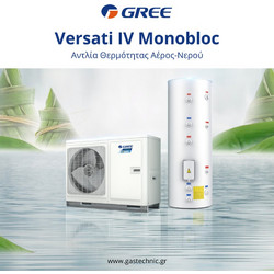 Gree Versati IV GRS-CQ8.0Pd/NhG4-E1 Αντλία Θερμότητας Μονοφασική