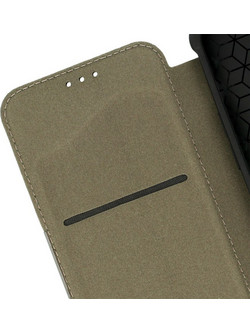 Powertech Razor Carbon Book Black (Samsung Galaxy S23)
