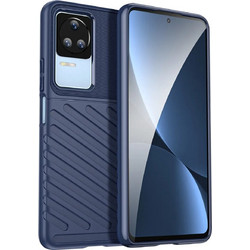 Hurtel Thunder Case Silicone Armor Case Blue (Xiaomi Poco F4 5G)