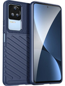 Hurtel Thunder Case Silicone Armor Case Blue (Xiaomi Poco F4 5G)