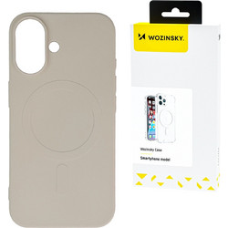 Wozinsky Silicone Case Magsafe Samsung Galaxy S25+ Θήκη Σιλικόνης Beige