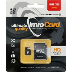 Imro microSDXC 128GB Class 10 UHS-I + Adapter