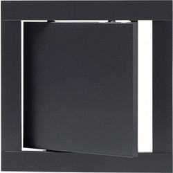 Europlast PL1515A - Θυρίδα Επίσκεψης Πλαστική Ανθρακί 150Χ150mm