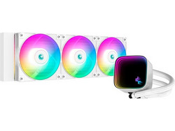 Deepcool LS720 SE White Υδρόψυξη CPU 120mm RGB για Socket 115x / AM4 / 1200 / 1700 / AM5