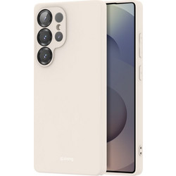 Crong Color Cover - Case For Samsung Galaxy S25 Ultra (Beige) - (CRGCOLRSGS25UCRM)