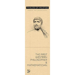Σελιδοδείκτης Πεδίο Classic Philosophers Thales Of Miletus - Σετ (12 Τεμάχια)