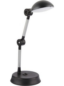 CARTA 202-0061 Μοντέρνο Επιτραπέζιο Φωτιστικό LED 6W 540lm 120 AC220-240V IP20 Ψυχρό Λευκό 6000K Μαύρο Πλαστικό-Μ2 Globostar-20 202-0061