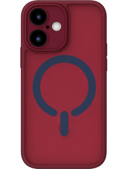 ObaStyle Semiclear Ματ Θήκη MagSafe για iPhone 16 - Μπορντό