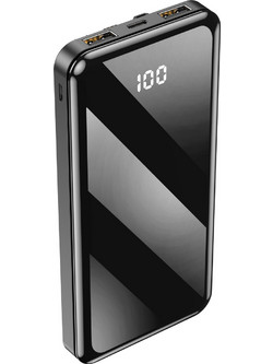 Forever TB-411 Power Bank 10000mAh 10W με 2 Θύρες USB-A Black