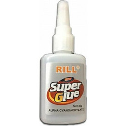 Κυανοακρυλική κόλλα ισχυρής δράσης - 20gr - RL9200 - Super Glue Rill - 669206