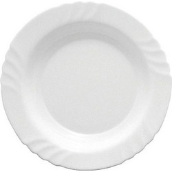ΠΙΑΤΕΛΑ BORMIOLI ROCCO EBRO ΣΤΡΟΓΓΥΛΗ ΛΕΥΚΗ (32CM)