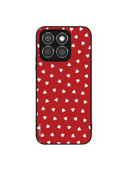 Sonique Heart Series Θήκη (Honor X8b) Κόκκινο