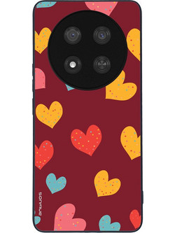 Sonique Heart Series Θήκη (Honor Magic7 Lite 5G) Μπορντώ