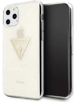 Guess Solid Glitter Gold (iPhone 11 Pro)