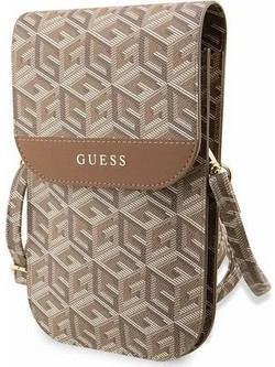 Guess Handbag GUWBHGCFSEW brown/brown GCube Stripe - (GUE002886-0)