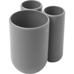 Umbra Touch 3 θήκες για οδοντόβουρτσες 023271-918 γκρί