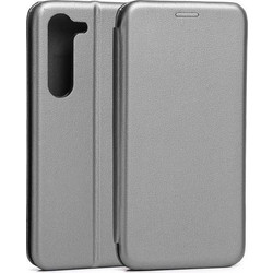 Beline Etui Book Magnetic Sam S23+S916 stalowy/steel