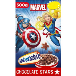 Δημητριακά με Σοκολάτα Weetabix Marvel Chocolate Stars