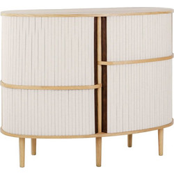 Μπουφές Audacious Highboard 5604C726-02 120x50x100cm Oak White Sands