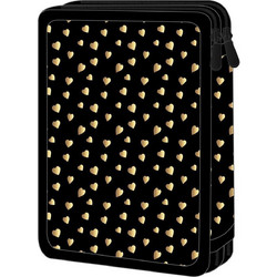 Must Butterfly Hearts Κασετίνα Γεμάτη με 2 Θήκες Μαύρη 586873