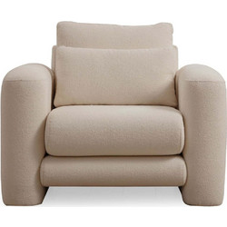 Papatya Lily Πολυθρόνα Cream 98x97x73cm 560ARE1850