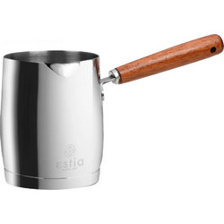 Μπρίκι Ανοξείδωτο Mokka 223Ml Με Ξύλινη Λαβή Estia