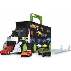 Dickie Toys Σετ Φορτηγό Μεταφορέας Carry And Store & 4 D/C Αυτοκίνητα 203747007