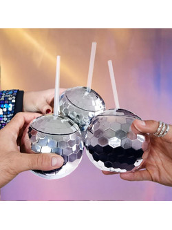 Mikamax - Disco Ball Cups - Set of 3