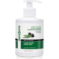 Macrovita Olive Oil & Camomile Liquid White Κρεμοσάπουνο 300ml