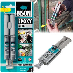 BISON EPOXY SYRINGE METAL 24ML (6305443)