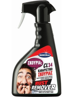 ΣΠΡΕΙ ΚΑΘΑΡΙΣΤΙΚΟ ΣΚΟΥΡΙΑΣ RUST MERCOLA CL 34 500ml