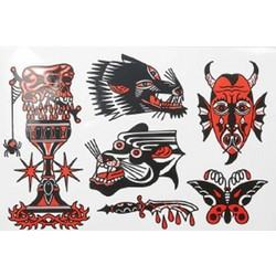 Edwin Teide Stickers (I033711-Multicolor)