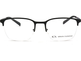 Armani Exchange AX1032 6109 Ανδρικός Σκελετός Γυαλιών Οράσεως Μεταλλικός Μαύρος