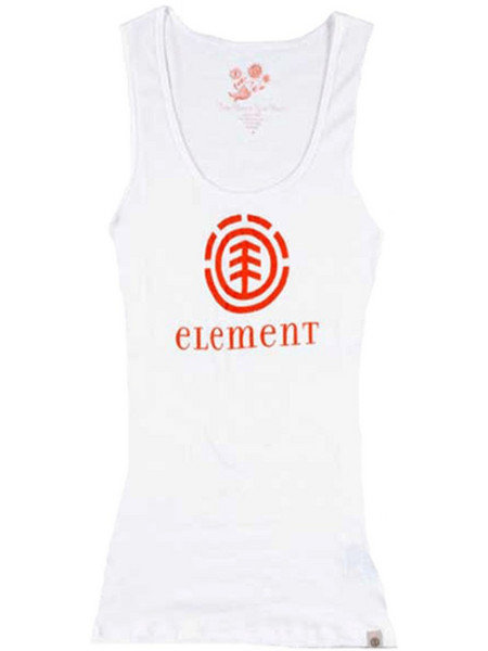 ΜΠΛΟΥΖΑ TOP ELEMENT LOGO WHITE
