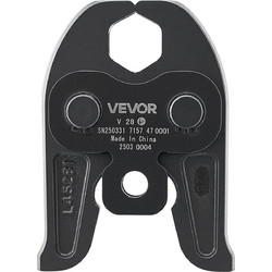 VEVOR V28 Σιαγόνα Πίεσης 28mm Σιαγόνα Πίεσης Κατάλληλη για Σωλήνες από Ανοξείδωτο Χάλυβα Τύπου V