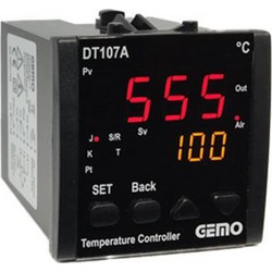 ΘΕΡΜΟΜΕΤΡΟ 72Χ72 DT107AX-230VAC-R