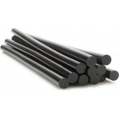Ράβδος θερμής σιλικόνης stick Φ11 30cm μαύρη 1τεμάχιο ZND