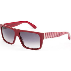 Marc Jacobs MMJ 096/N/S BWW/9C Ανδρικά Γυαλιά Ηλίου Τετράγωνα Κοκάλινα Λευκά με Μαύρο Polarized Φακό