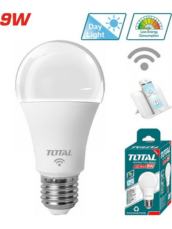 TOTAL ΕΞΥΠΝΟΣ ΛΑΜΠΤΗΡΑΣ LED ΜΕ ΡΥΘΜΙΣΗ ΕΝΤΑΣΗΣ 9W (TLPAC096)