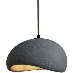 Atman Berlin 88030-GR Κρεμαστό Φωτιστικό Οροφής Μονόφωτο E27 Γκρι Φ30cm