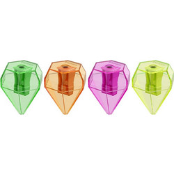 ERICHKRAUSE Ξύστρα Erichrause με δοχείο Diamond Neon 60074